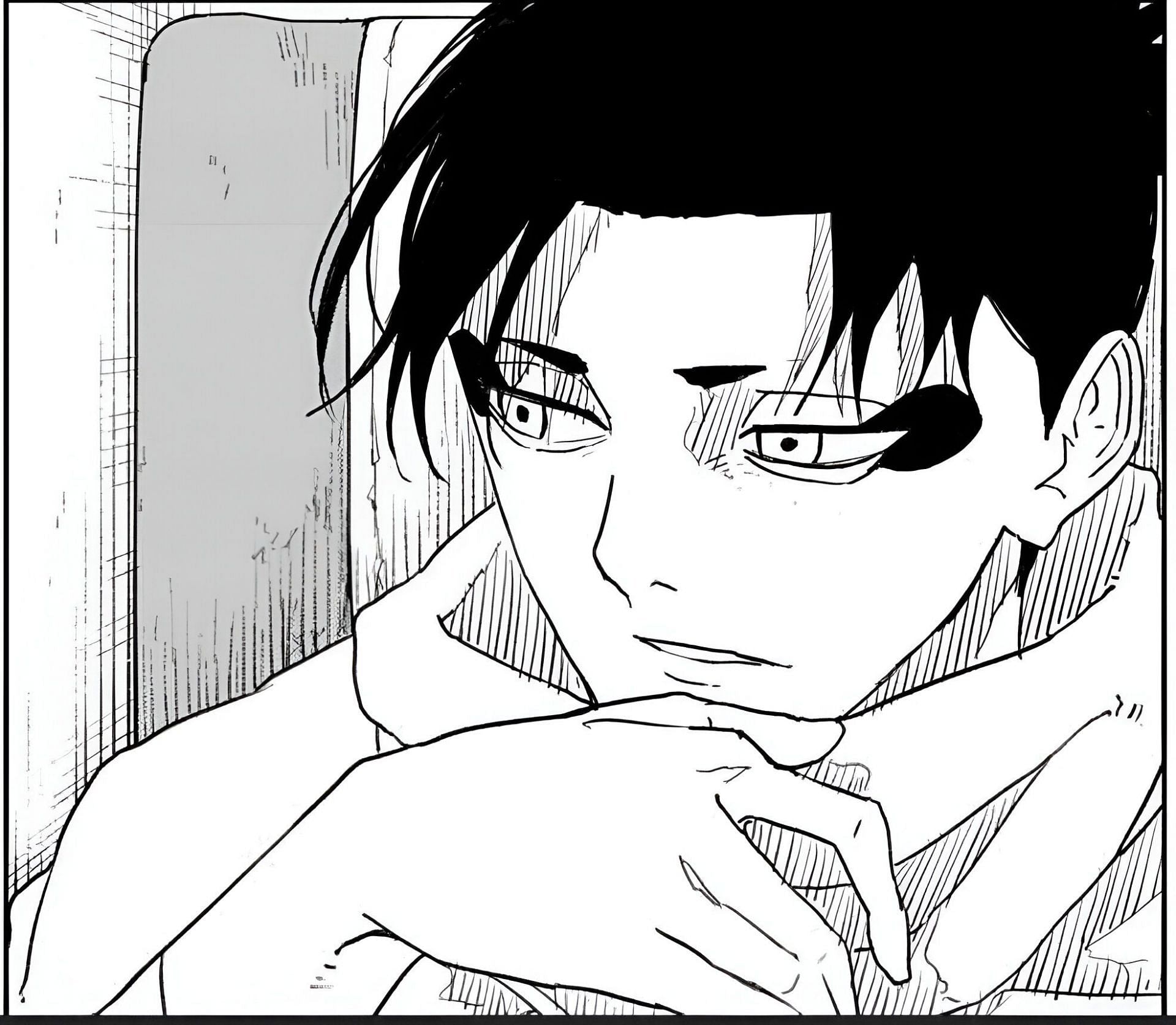 Uruha as seen in the manga (Image via Shueisha)